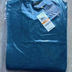 Charter club teal cashmere sweater